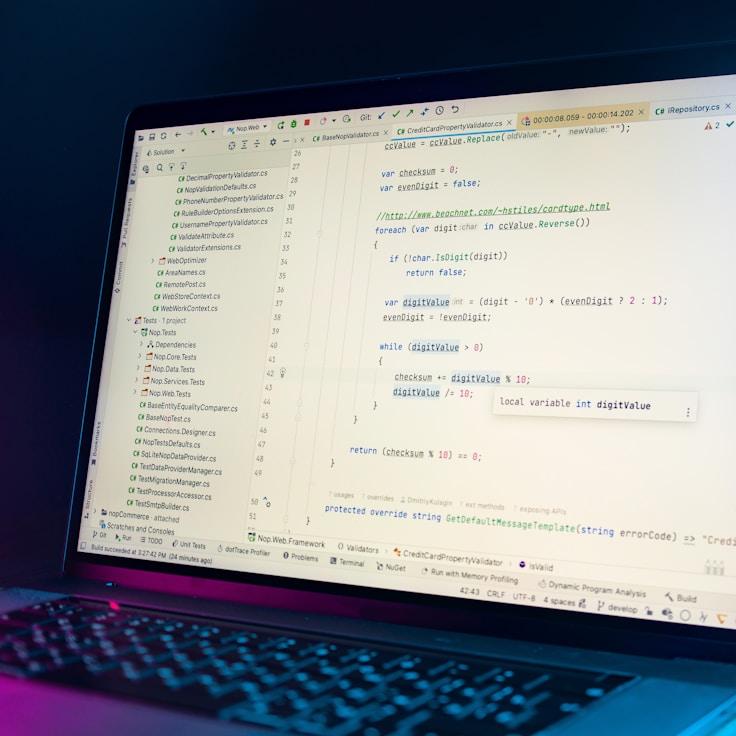 Android app development workspace